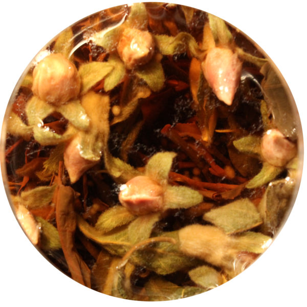 Грузинский горный чай из листьев и цветов дикой айвы