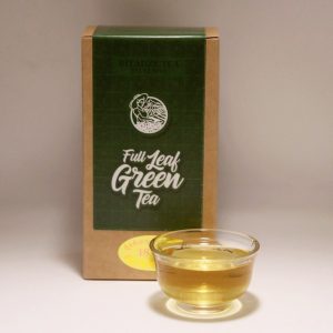 Грузинский зелёный чай в коробочке