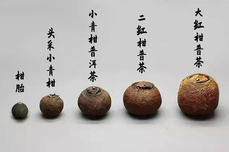 Соцингань - Пуэр в мандарине разные виды
