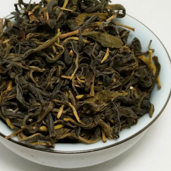 Грузинский зелёный прожаренный чай сильной прожарки Битадзе (Bitadze Tea)